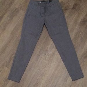 Dark gray dress boot pants
